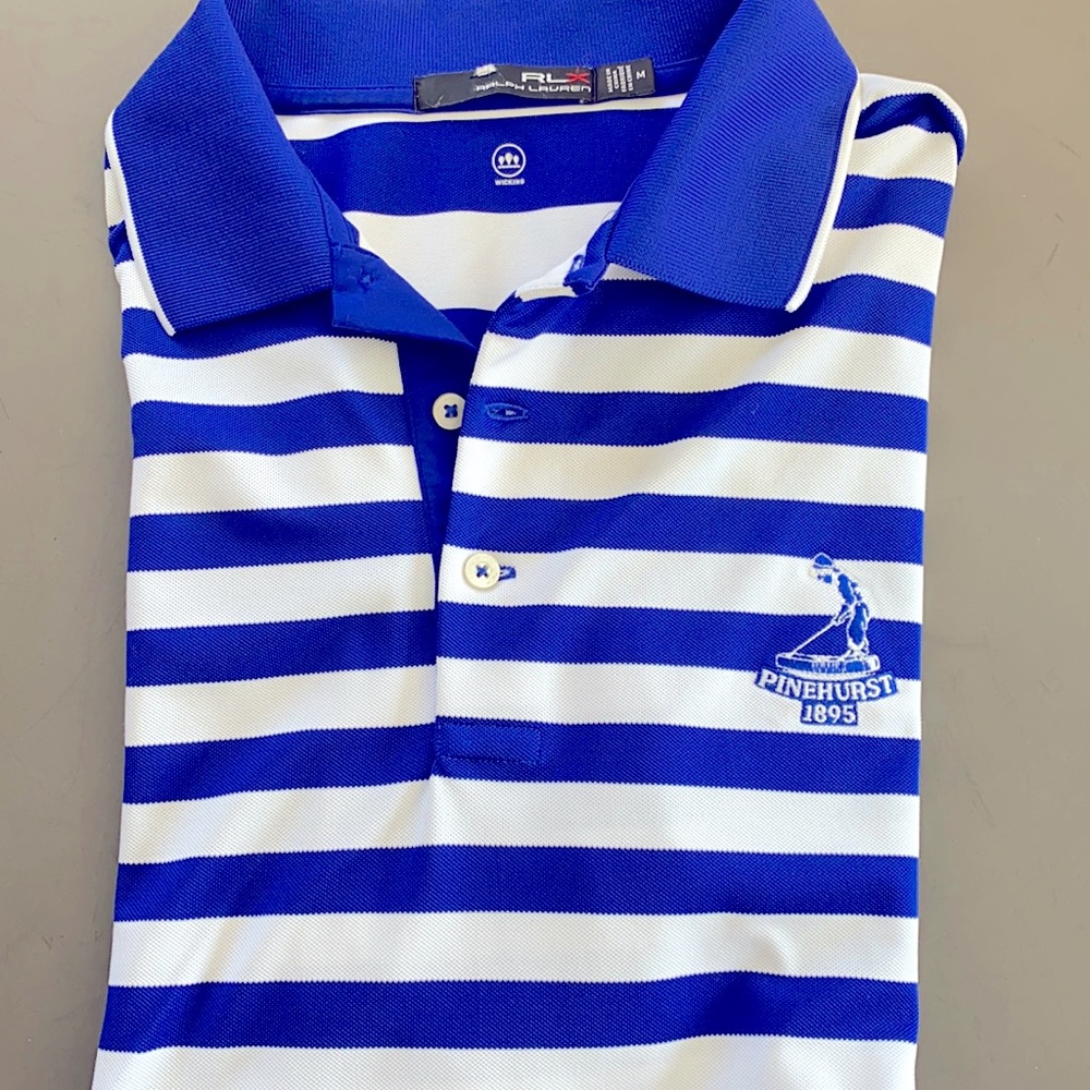 RLX golf polo from Pinehurst. Size M.